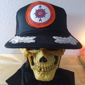 Deadstock Vintage Unocal 76 Gas Union Oil California Snap Back Trucker Hat